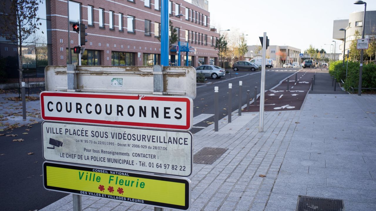 Courcouronnes, the neighborhood in Paris' banlieue, or suburbs, where suicide bomber Mostefai was born.