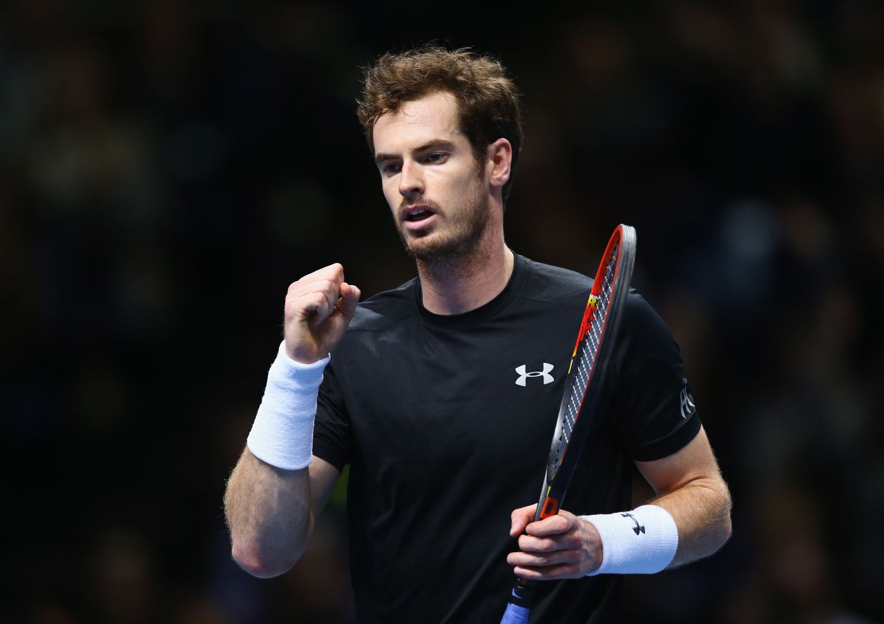 Murray beat Ferrer in Paris less than two weeks ago and did it again at the year-end championships, prevailing 6-4 6-4. 