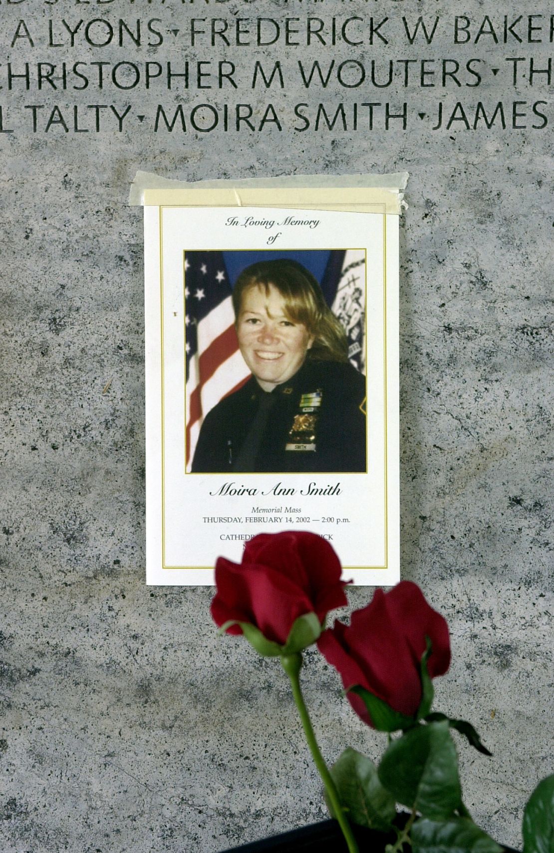 New York Police Officer Moira Smith died at the World Trade Center on Sept. 11, 2001. 