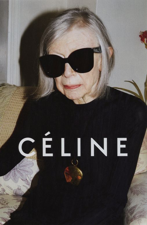 When, earlier this year, Céline cast Joan Didion as their face for Spring 2015, it caused a media storm. Seeing an older woman -- and a literary figure, at that -- presented as aspirational icon presented a new diversity within mainstream advertising: one that appreciated women for brains as well as beauty and disregarded the ordinary cut-off point for the age of female models.