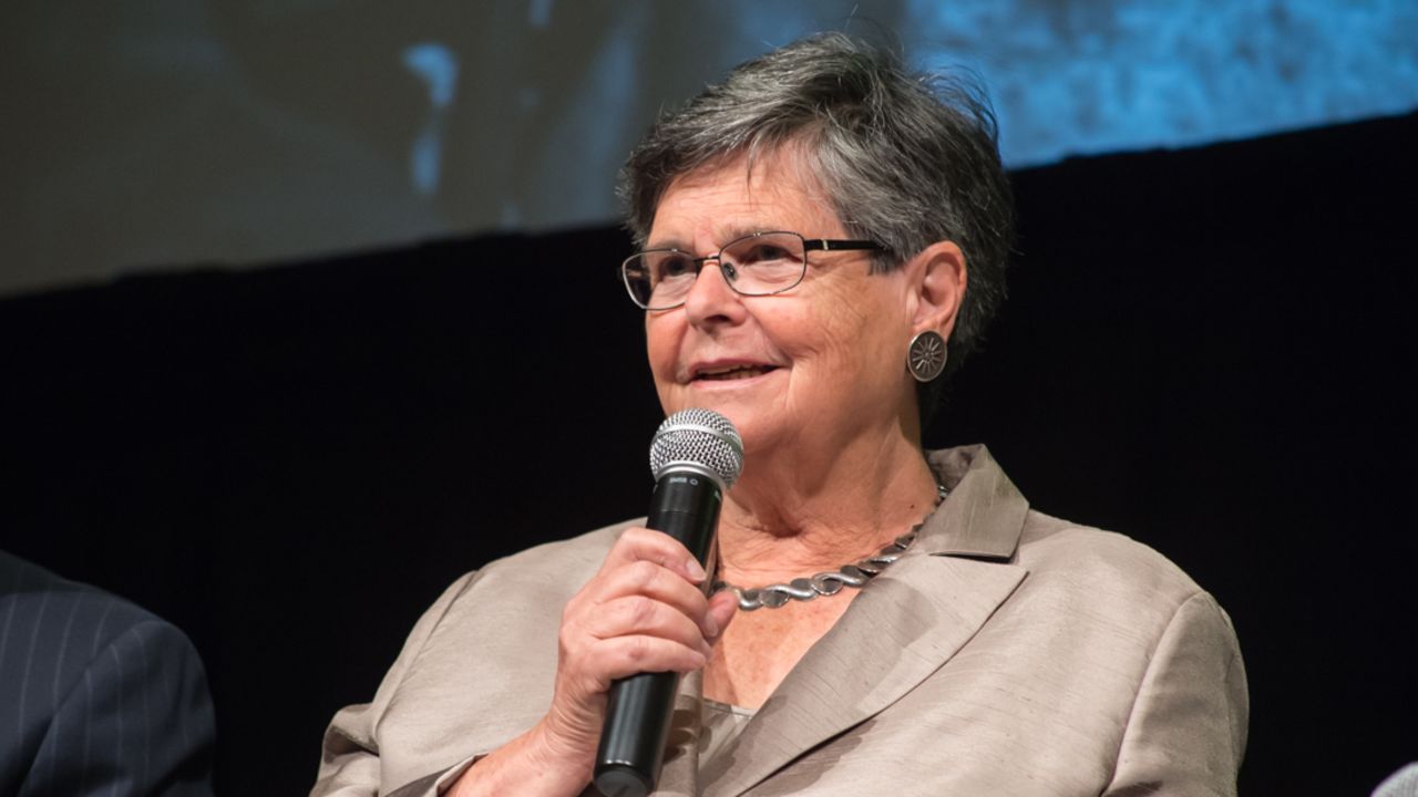 Ruth Dreifuss, former President of Switzerland.
