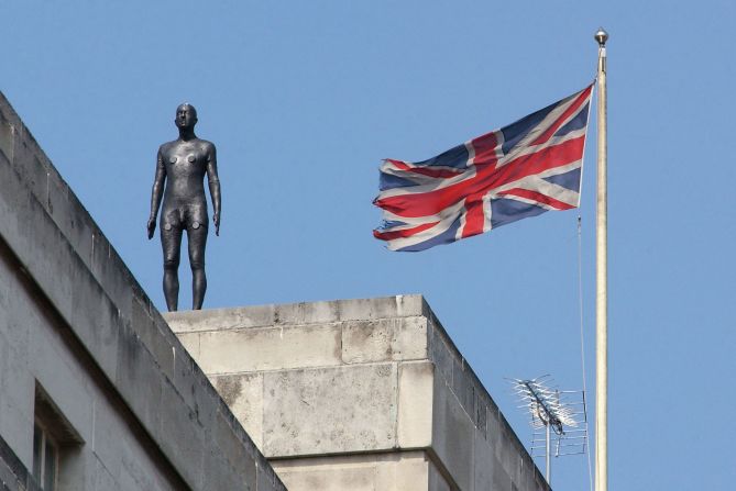 The public art installation was first exhibited in London in 2007.<br />