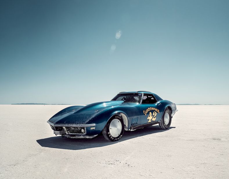 This 1968 <em>Sundowner</em> Corvette was bought off a used car lot in 1975. "The body looks swoopy but it's not and a lot of lead is distributed throughout the car to keep it on the ground at over 200 mph."