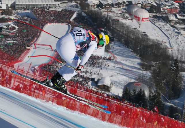 Winning the prestigious Kitzbuhel downhill in 2013, in front of an estimated crowd of 60,000 people, is one of Paris' career highlights.