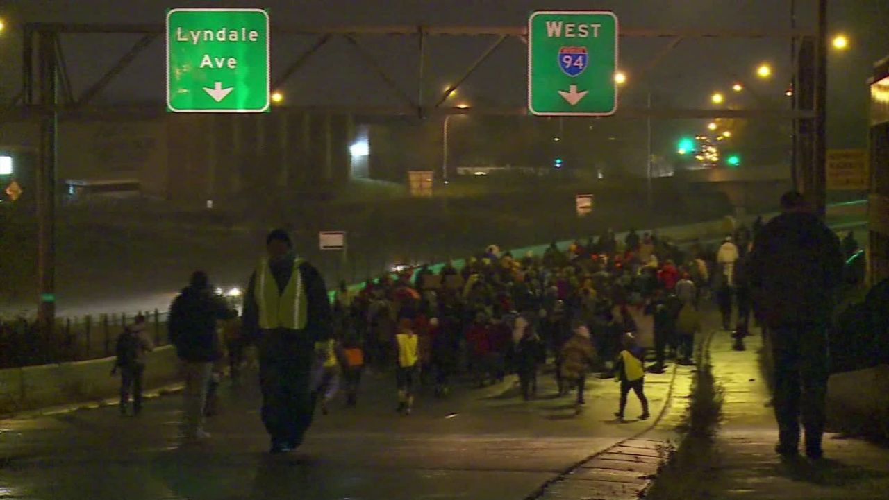protesters shut down highway wcco dnt_00002322.jpg