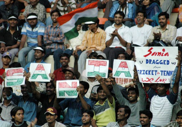 She was roared on by the locals that day, and is one of India's most famous sporting celebrities.