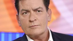 Actor Charlie Sheen appears during an interview, Tuesday, Nov. 17, 2015 on NBC's "Today" in New York. In the interview, the 50-year-old Sheen said he tested positive four years ago for the virus that causes AIDS. (Peter Kramer/NBC via AP)