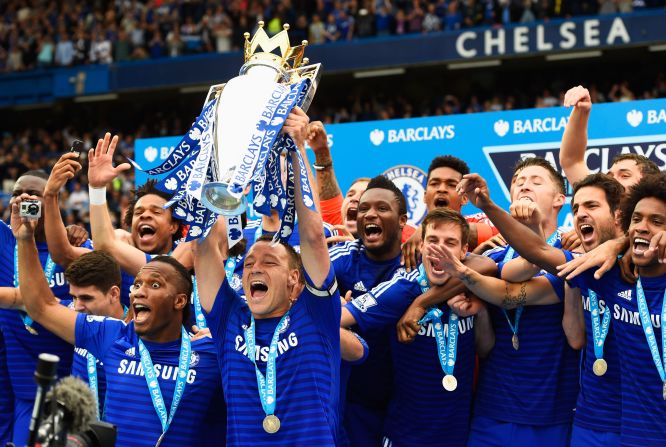 The English Premier League leads the way when it comes to biggest revenue generated from front-of-shirt sponsorship, bringing in $370 million for the 2015-16 season -- a 35% increase from last year's total of $273.6 million.
