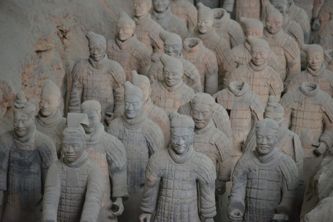 <strong>Xian, China: </strong>China's ancient capital city is home to the famous Terracotta Warriors -- thousands of clay soldiers that fill the mausoleum of Emperor Qin Shi Huang. With excavation works still underway, it's one of the great archeological finds of all time.