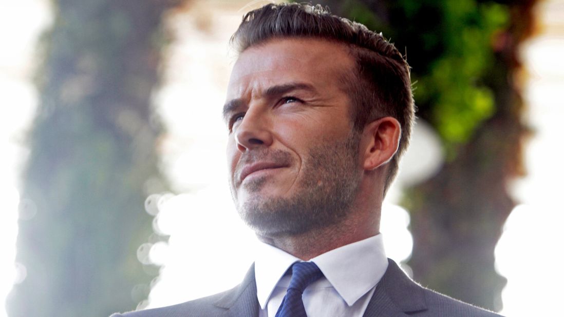 Soccer player/model David Beckham snagged the title in 2015. 