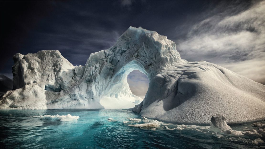 Frozen beauty: An iceberg arch near volcanic Paulet Island. 