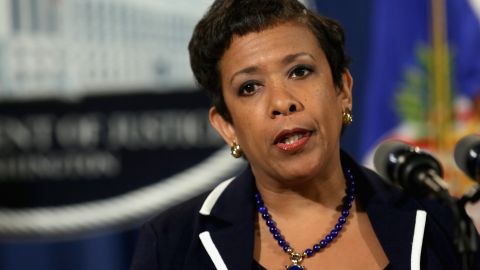 In testimony Tuesday before a U.S. House panel, U.S. Attorney General Loretta Lynch countered the FBI director's claims of a "Ferguson effect." 