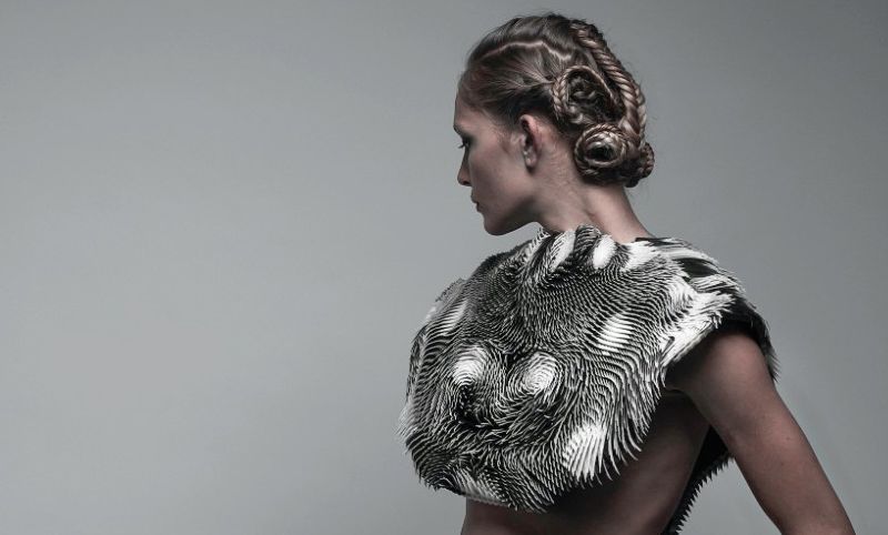 Eyes off: The 3-D printed cape that warns you when you're being