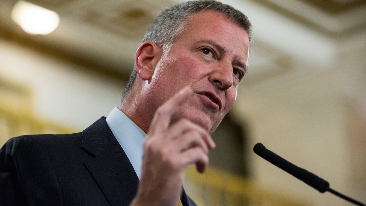 bill de blasio november 18, 2015