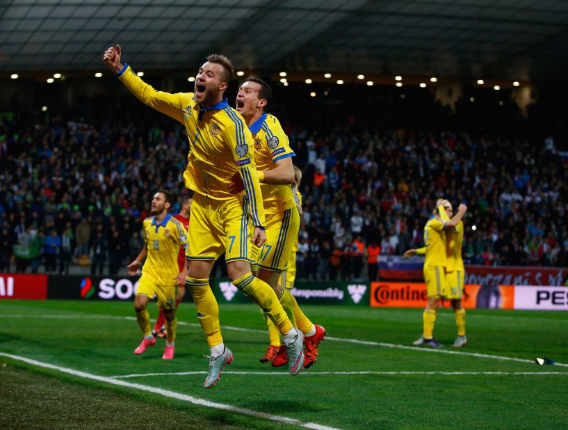 Four sides booked their place at Euro 2016 after winning a two-legged play-off tie.<br /><br />Ukraine will be in France next year after they drew 1-1 with Slovenia -- enough for a 3-1 aggregate victory. They co-hosted the 2012 edition with Poiand, where they failed to progress to the quarterfinals. 