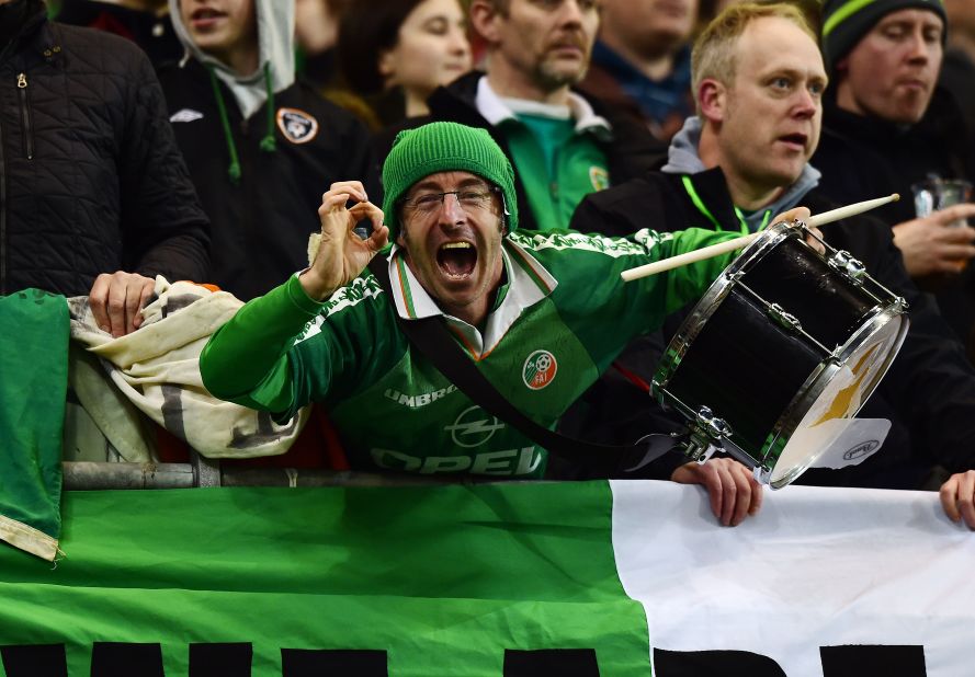 Republic of Ireland fans can start to plan their trip to France after a Jon Walters brace ended Bosnia-Herzegovina's hopes of reaching Euro 2016. The 3-1 aggregate Irish victory. came six years to the week after their hearts were broken by an <a href="http://edition.cnn.com/2009/SPORT/football/11/19/france.henry.handball.reaction/index.html?iref=topnews">unnoticed Thierry Henry handball</a> -- which cost them a spot at the 2010 world cup.