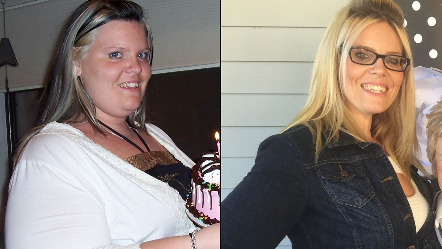 Joanna Pearson was 410 pounds at her heaviest. She lost weight through diet and exercise.