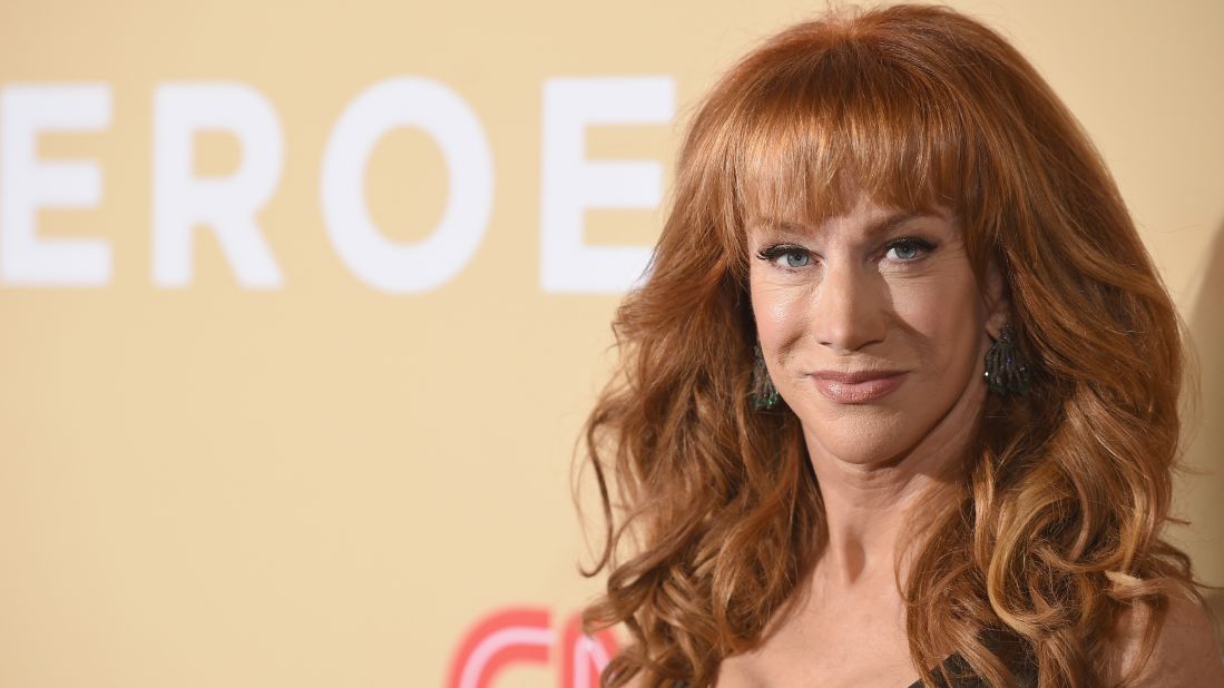 Kathy Griffin was among the show presenters.