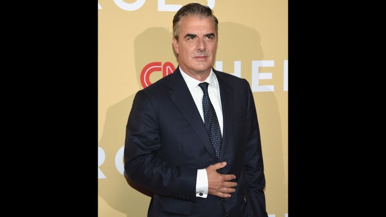 Actor Chris Noth was among the ceremony's presenters. During the ceremony, celebrity presenters joined each Top 10 Hero on stage as they shared the personal stories about what inspired them to give back to society.
