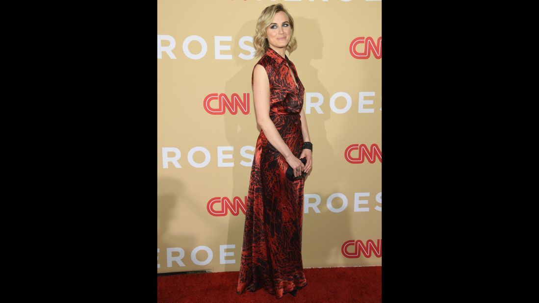 "Orange is the New Black" star Taylor Schilling was among the presenters. Supporters of the Top 10 CNN Heroes may make <a href="http://www.cnn.com/specials/cnn-heroes-donations-2015">direct charitable donations</a> to their designated nonprofits by using Amazon Payments through December 31. 