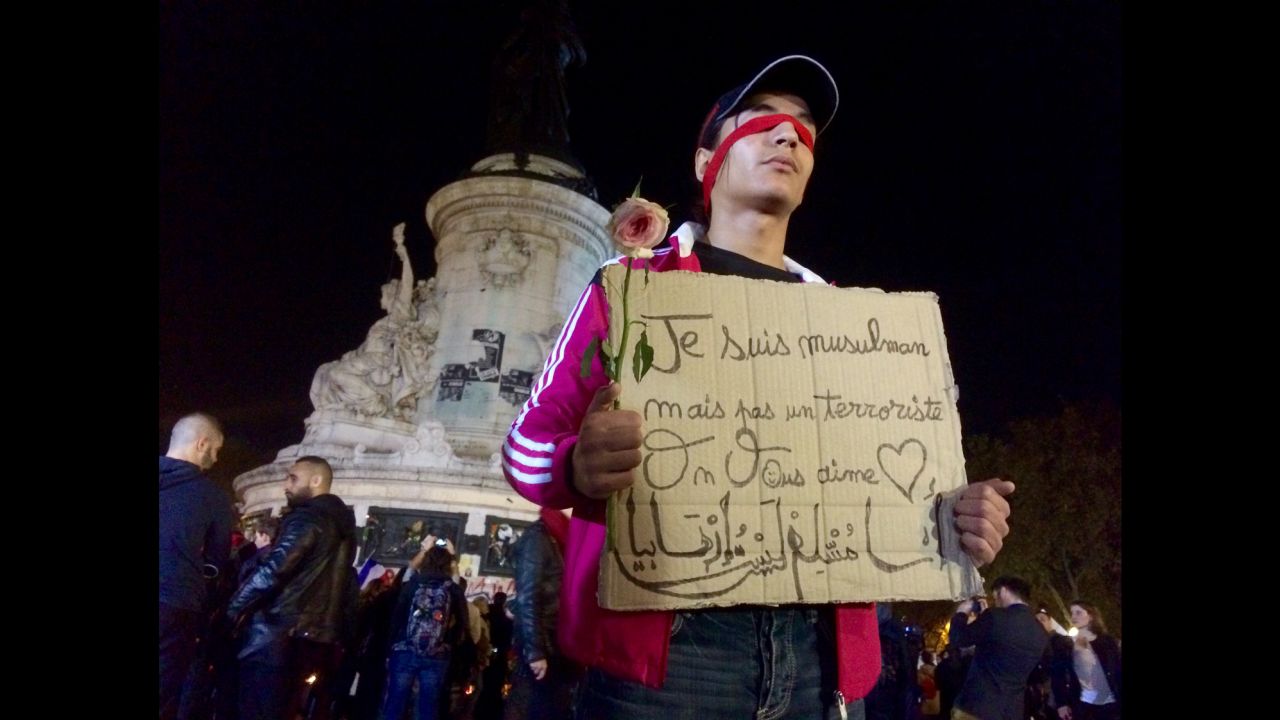 'I am a Muslim man. I am not a terrorist.'
