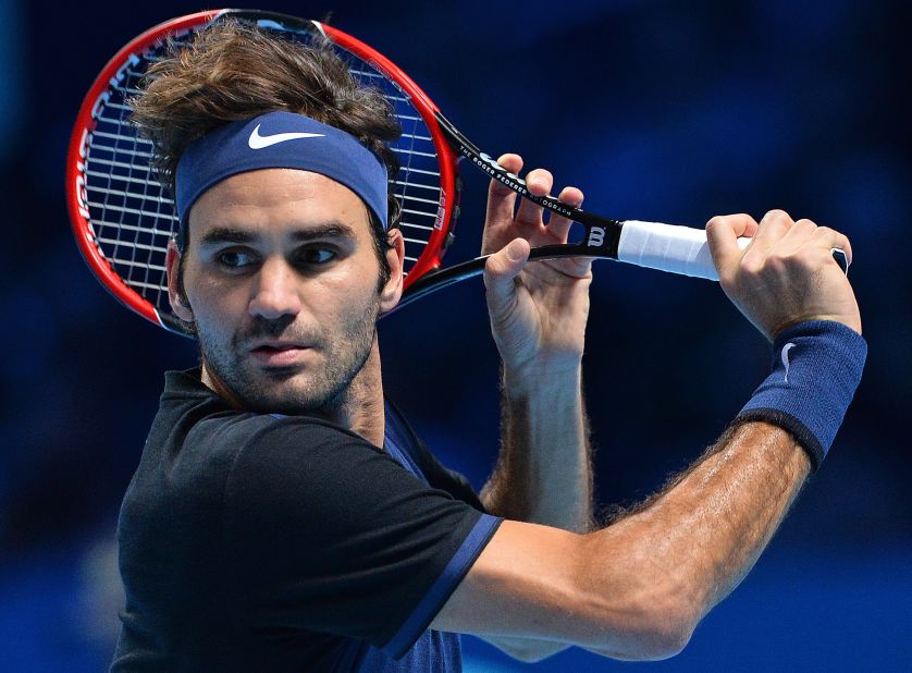 Roger Federer had already qualified for the semifinals at the World Tour Finals before he faced Kei Nishikori Thursday. But he still prevailed 7-5 4-6 6-4 in a pulsating contest. 