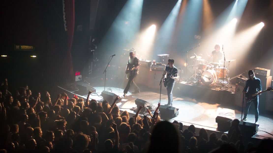 Eagles of Death Metal perform at the Bataclan moments before the attack.