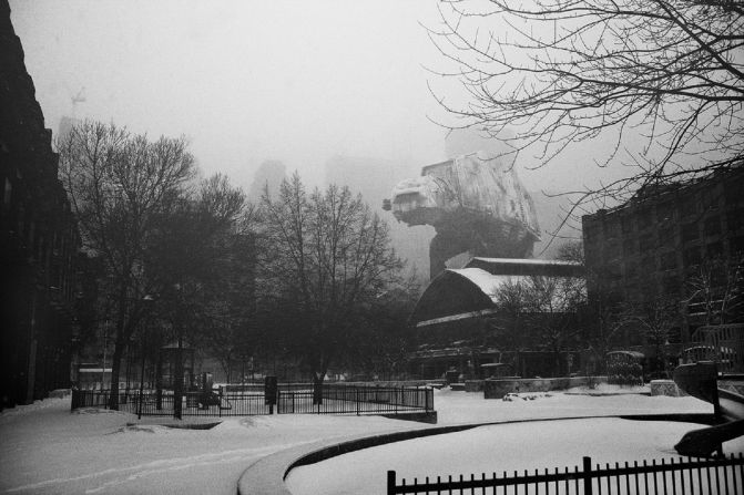 Of course, most commutes don't come with the added threat of Imperial AT-ATs. The life of a Rebel scout working a nine-to-five: No one said it would be easy.