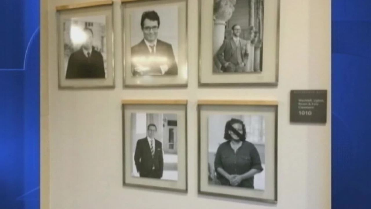 Harvard University police said they were<a href="http://www.cnn.com/2015/11/19/us/harvard-law-school-portraits-defaced/index.html"> investigating a possible hate crime</a> at the law school after someone covered portraits of black faculty members in tape, according to university officials. Some photographs were defaced with strips of black tape and discovered on November 19. Take a look at other events that brought discussions of race relations and identity to the forefront in 2015.