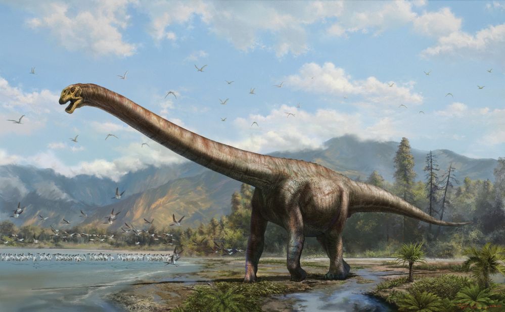 Paleontologists discovered a 50-ft "dragon" dinosaur species in 2006 in southwestern China's Chongqing. The species is thought to have roamed the earth 160 million years ago in the Late Jurassic period.