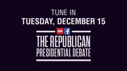 CNN Facebook Republican Presidential Debate