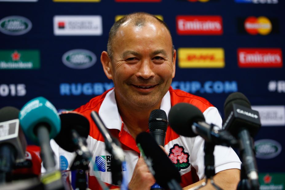 Australian Eddie Jones, who previously coached  in Japan, made headlines when took over the England job in November. He is the first non-Englishman to take the post. 