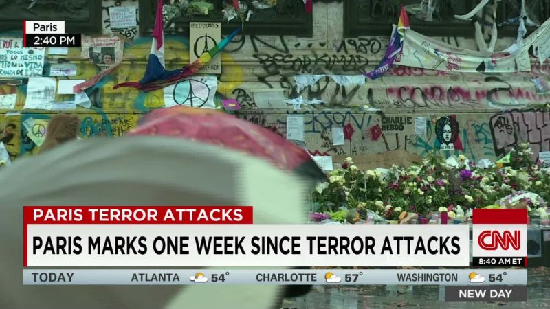 Paris Marks One Week Since Terror Attacks CNN   151122075650 Exp Paris Marks One Week Since Terror Attacks 00002001 