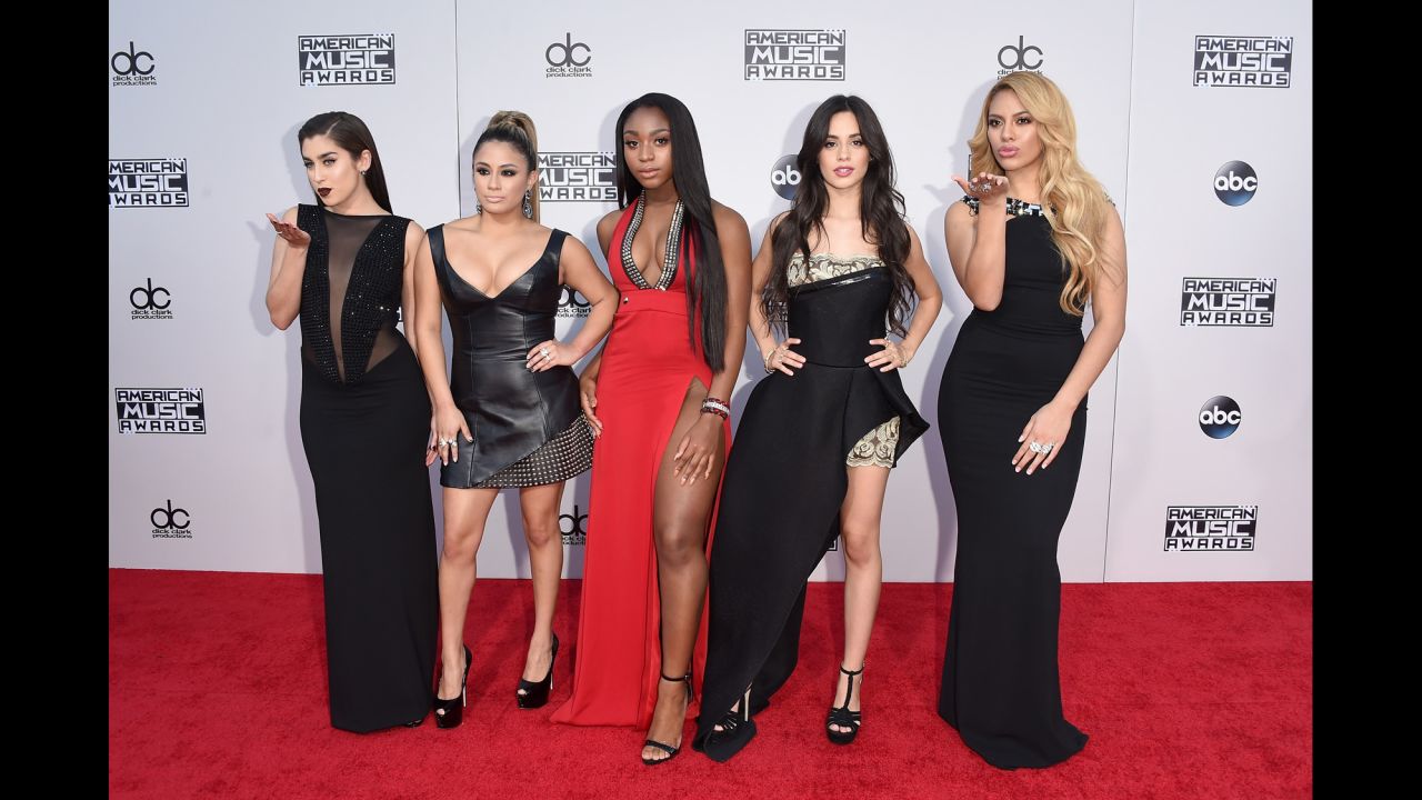 Lauren Jauregui, Ally Brooke, Normani Hamilton, Camila Cabello and Dinah-Jane Hansen of Fifth Harmony 