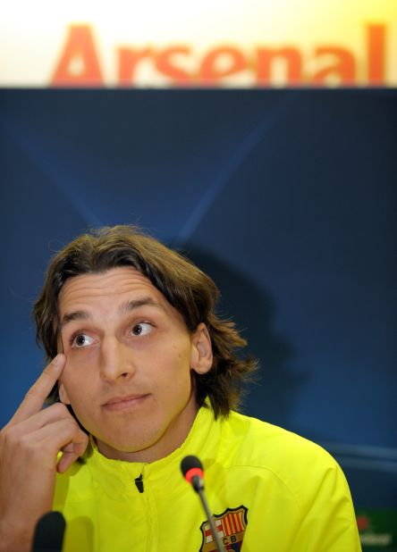 Now 35, he's never been short of self-confidence, even as a 17-year-old who was offered a trial with Arsenal. "Arsenal manager Arsene Wenger asked me to have a trial when I was 17," he wrote in his book. "I turned it down. Zlatan doesn't do auditions."