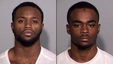Larry Taylor and Jalen Watson, arrested in the murder of Amanda Blackburn.