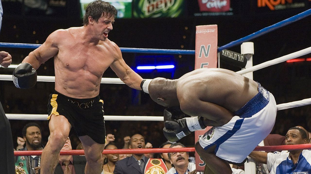 Many characters were gone by 2006's "Rocky Balboa," which found the now-aging boxer taking on Mason "The Line" Dixon (Antonio Tarver) in a fight of youth vs. experience. His wife, Adrian (Talia Shire), died a few years earlier; Creed and trainer Mickey Goldmill are long passed. (Paulie -- played by Burt Young -- is still hanging on.) The film, more bittersweet than recent "Rocky" editions, did well at the box office and was generally praised by critics.