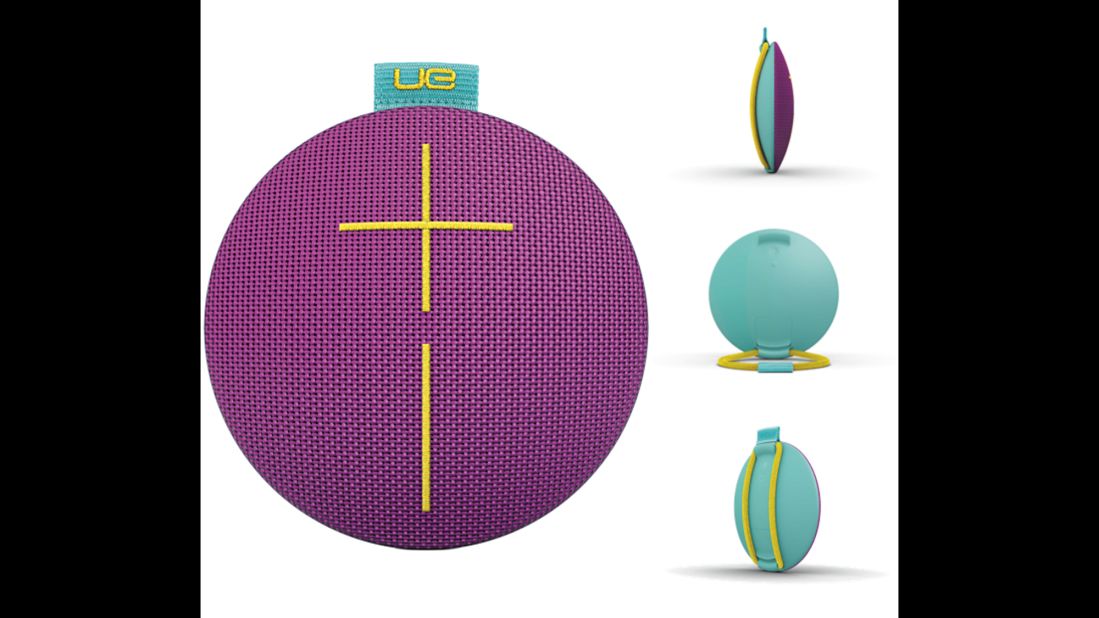 Bluetooth speakers are everywhere these days, but not many are this stylish AND waterproof. The saucer-shaped <a href="http://www.ultimateears.com/en-us/ueroll?" target="_blank" target="_blank">UE Roll</a> is designed for mobile listening at the pool or beach, comes in six playful colors and includes an attached bungee cord if you want to strap it to something. Its rechargeable battery claims to power nine hours of music playback.<br />