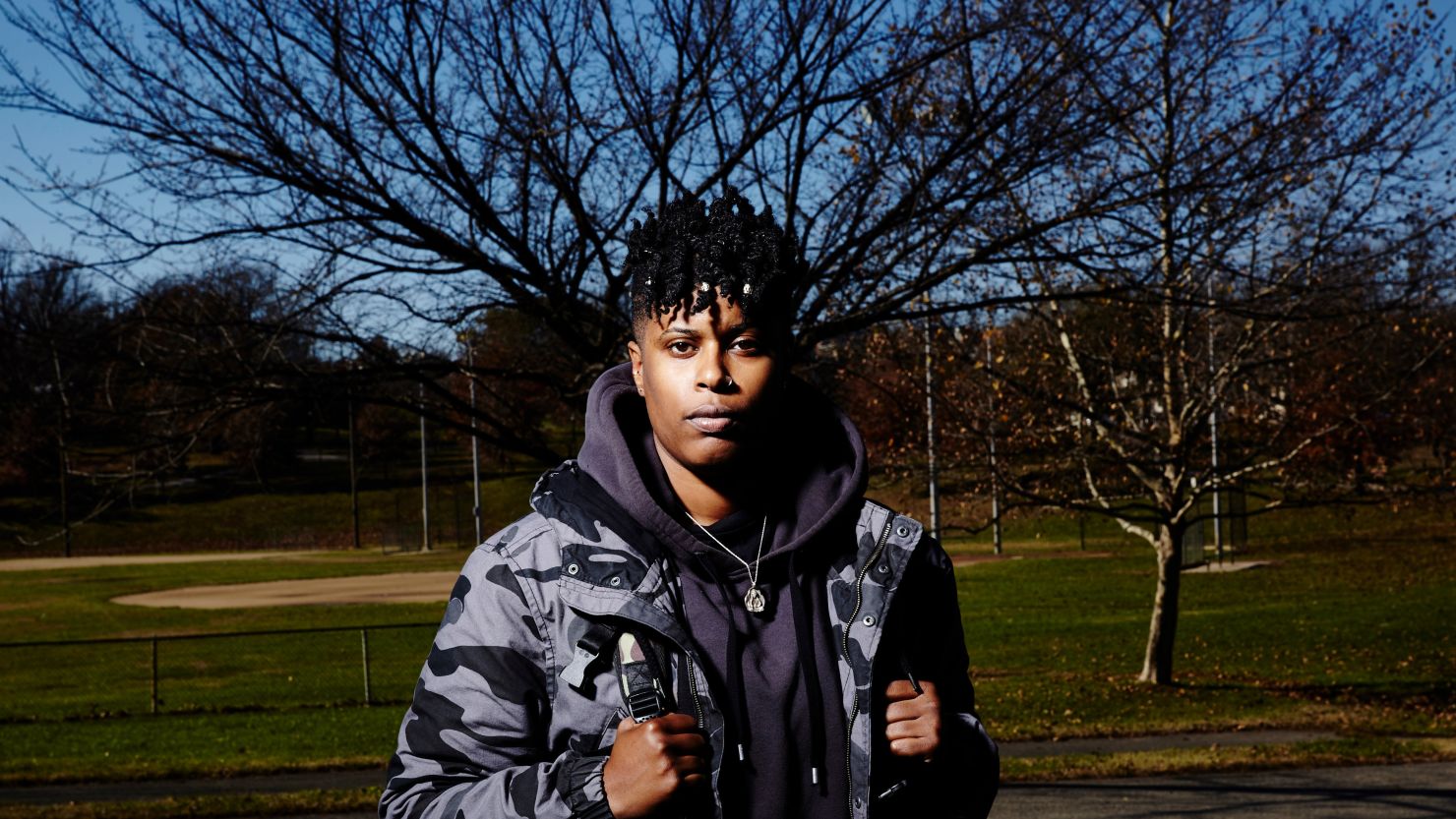 Brittony McKenney is one of eleven Baltimoreans photographed in the months after the death of Freddie Gray.
