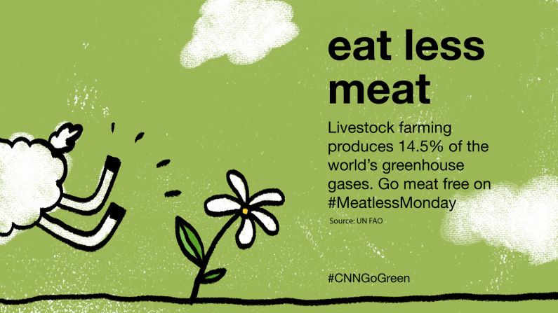 Beef is one of the livestock that takes a big toll on the environment. The <a target="_blank" target="_blank">UN estimates </a>that cattle rearing and slaughtering accounts for 65% of the meat industry's greenhouse emissions. <br />It's not just in terms of the methane cows produce -- they also require lot more water and land than sheep, chicken or pigs, which causes deforestation. <br />