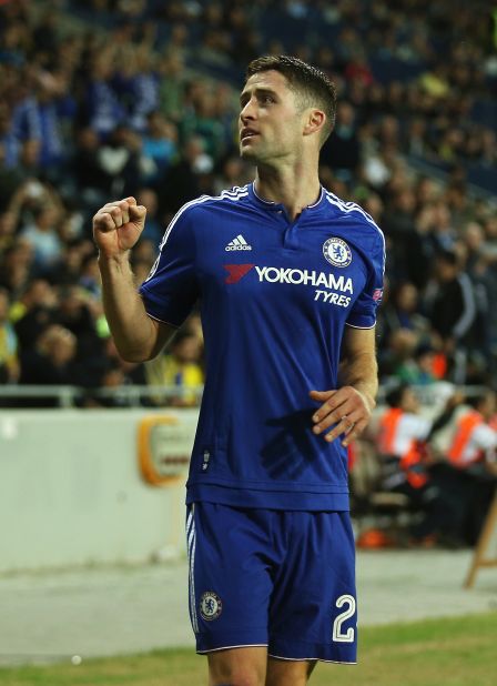 Gary Cahill boosted Chelsea with his goal in the Group G match in Haifa against Maccabi Tel Aviv as the Blues eventually won 4-0. 