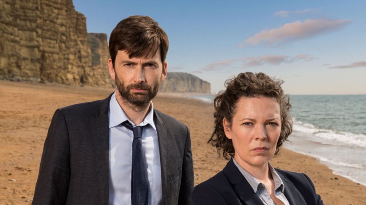 <strong>"Broadchurch" season 2</strong>: Detectives Alec Hardy and Ellie Miller (David Tennant and Olivia Colman) are assigned to the mysterious case of a young boy's murder. <strong>(Netflix) </strong>