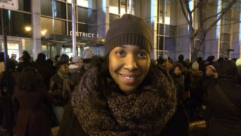 Jay Travis marched with protestors after video was released showing the shooting of LaQuan McDonald