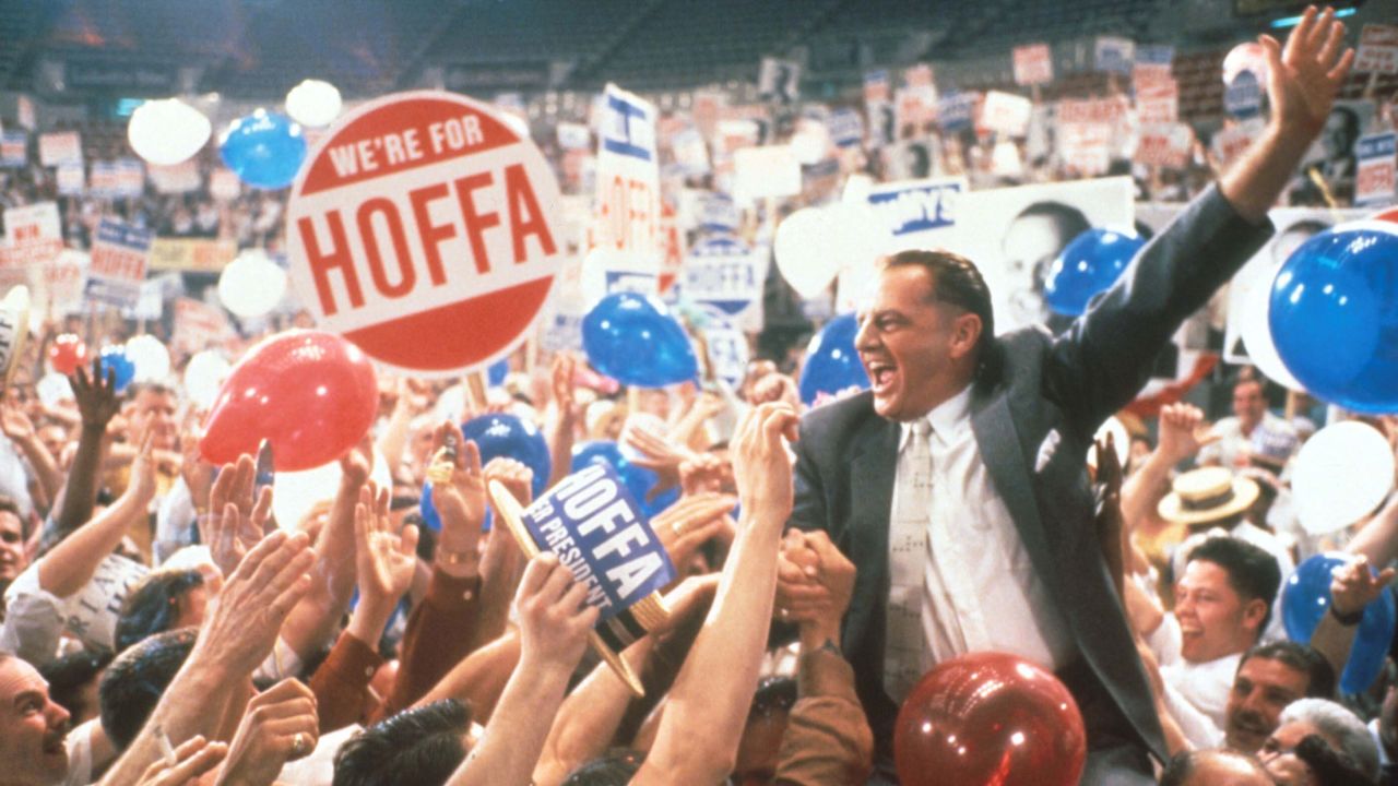 <strong>"Hoffa":</strong> Jack Nicholson plays labor leader Jimmy Hoffa. <strong>(Amazon Prime)</strong>