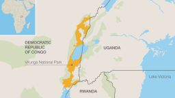 Virunga Map