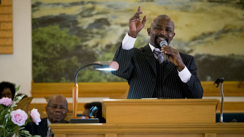 When Joyner first started, he did not like farming. "I didn't have a good experience with the soil growing up. My family, we were sharecroppers. ... For me, working in the garden has been a healing place." 