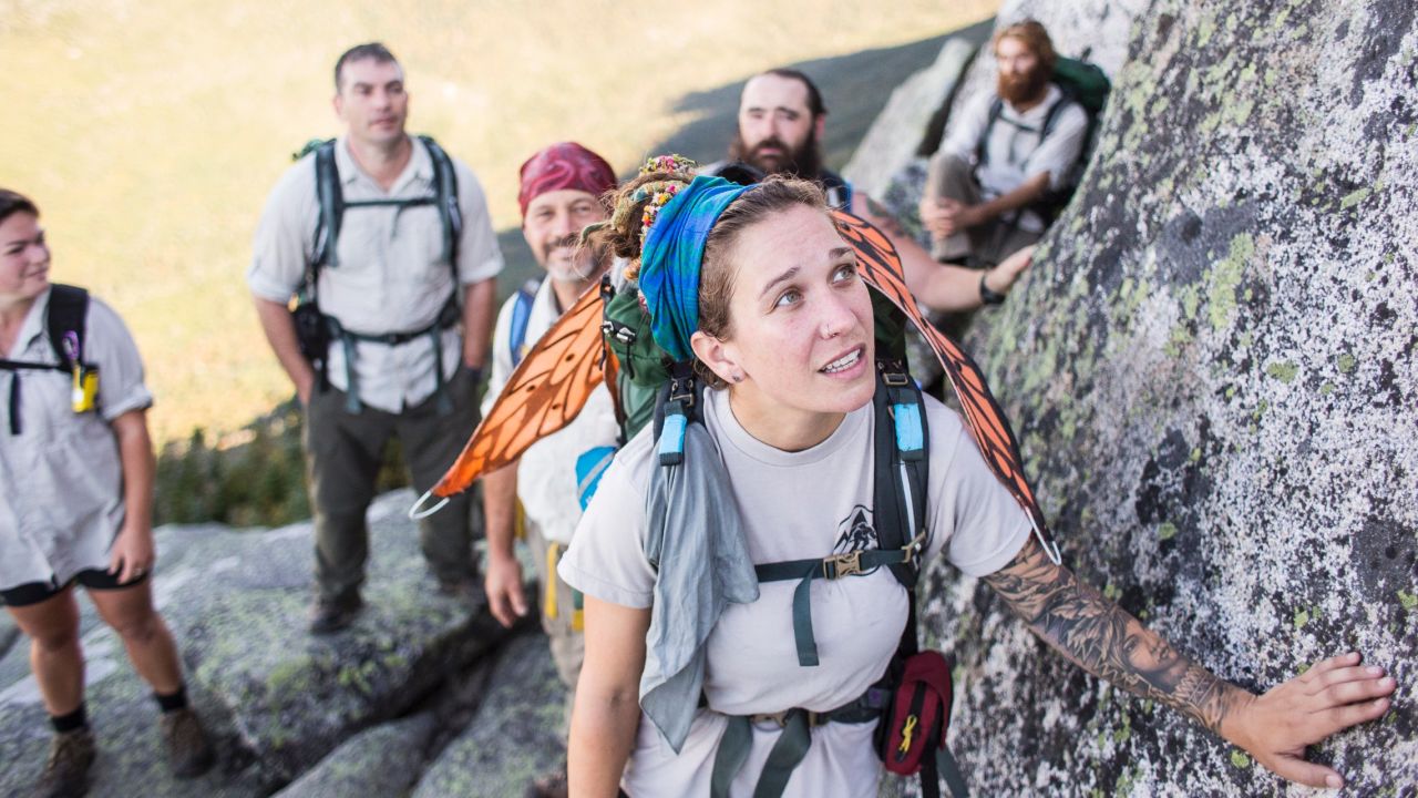Michelle, a U.S. Air Force combat veteran, completed Warrior Hike's trek on the Appalachian Trail this year before returning home to her young daughter. 