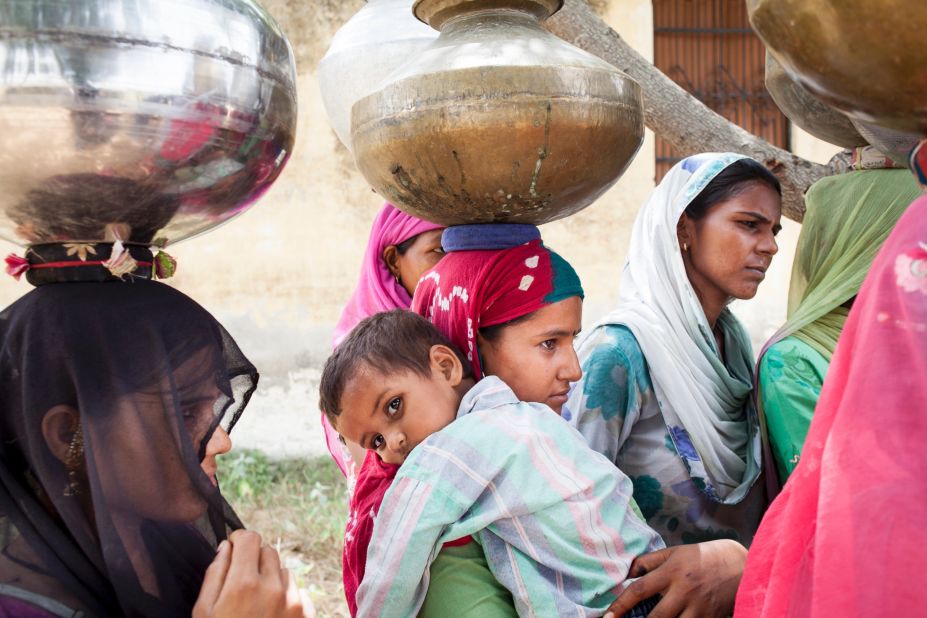 "Growing up, every morning I accompanied my mother to fetch water—a daily ritual," Agrawal said. No longer having to spend hours trekking miles to fetch water each day now enables women to become more economically productive.