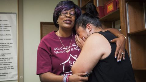 Since 2002, more than 800 women -- many who are formerly incarcerated -- have benefited from Carter's program.