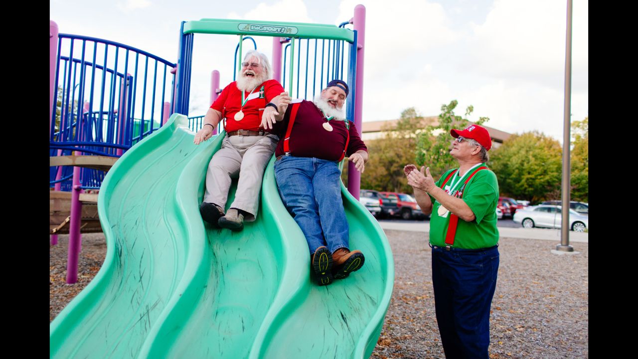 There's also time built in for the Santas to bond. It's one of the main reasons alumni return year after year; they say they learn from each other as much as they learn from the experts.